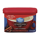 Maxwell House&nbsp;International Cafe&nbsp;cafe vienna flavored cafe-style beverage mix Full-Size Picture